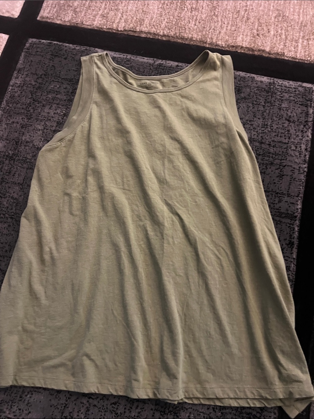 Lane Bryant Olive Green Sleeveless Tank
